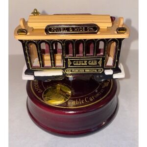 San Francisco Cable Car Music Box